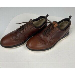 Johnston & Murphy XC4 Lancer Wingtip Shoe Size 9 M Brown Casual Waterproof